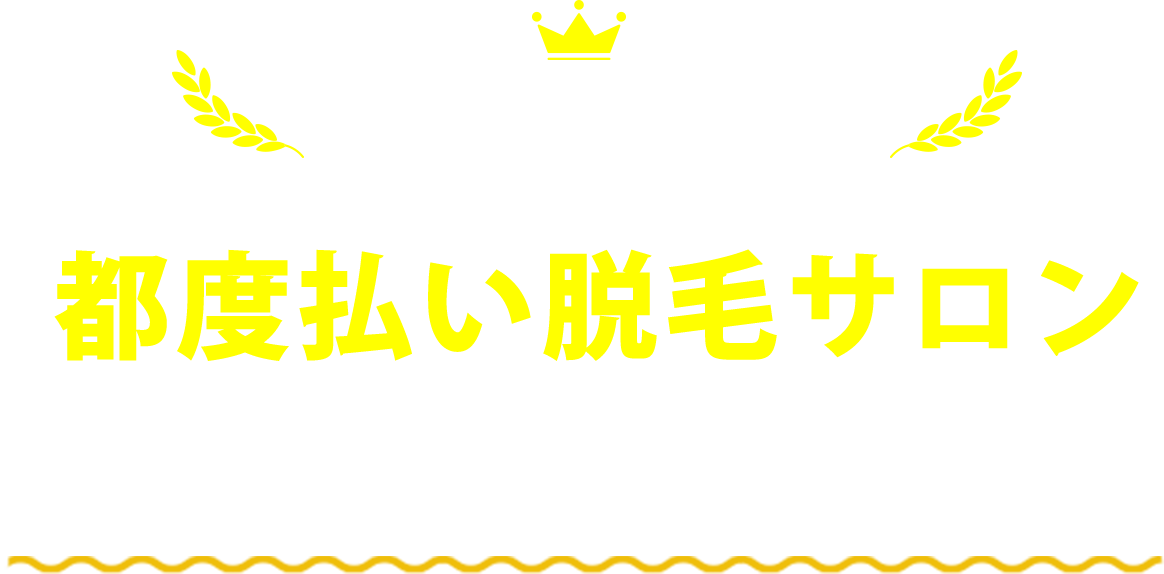 都度払い脱毛サロン