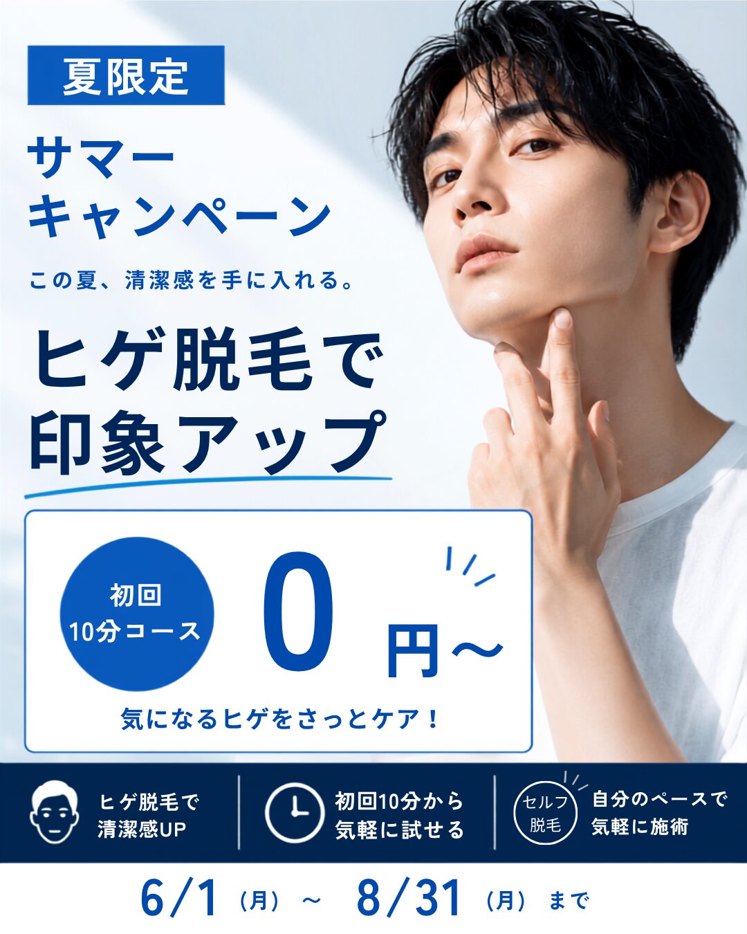 ヒゲ脱毛キャンペーン